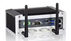 A picture of one of Youmoni's industry grade IoT gateways