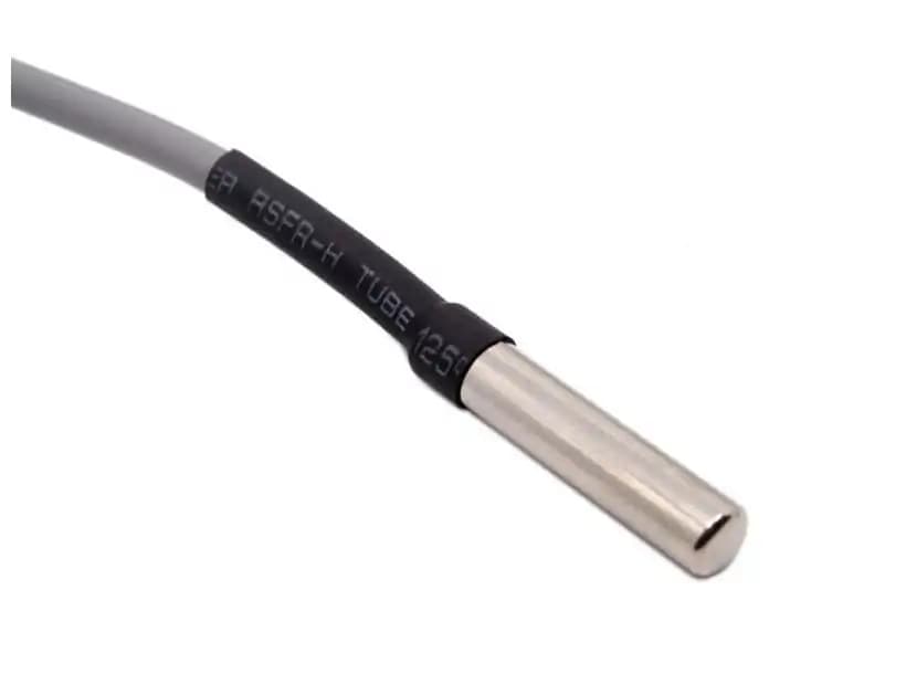 A closeup of one of Youmonis temperature sensors